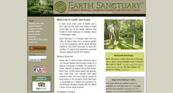 Desktop Screenshot of earthsanctuary.org