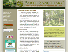 Tablet Screenshot of earthsanctuary.org